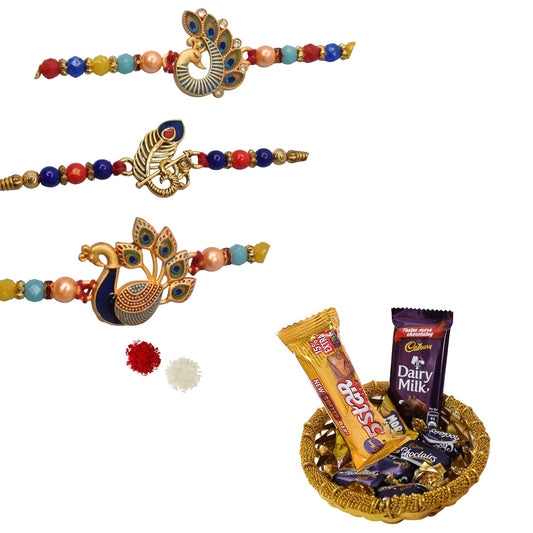 Rakhis,rakhi for brother,rakhi for kids,religious rakhi,chocalate rakhi combo