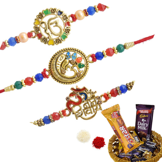 Rakhis,rakhi for brother,rakhi for kids,religious rakhi,chocalate rakhi combo