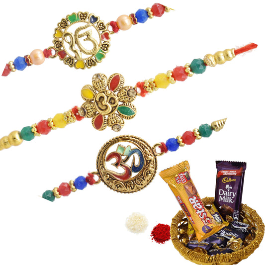 Rakhis,rakhi for brother,rakhi for kids,religious rakhi,chocalate rakhi combo