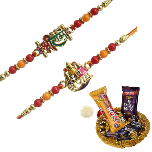 Rakhis,rakhi for brother,rakhi for kids,religious rakhi,chocalate rakhi combo