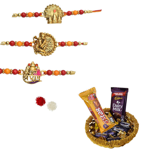 Rakhis,rakhi for brother,rakhi for kids,religious rakhi,chocalate rakhi combo