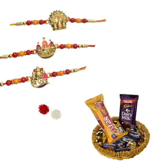 Rakhis,rakhi for brother,rakhi for kids,religious rakhi,chocalate rakhi combo