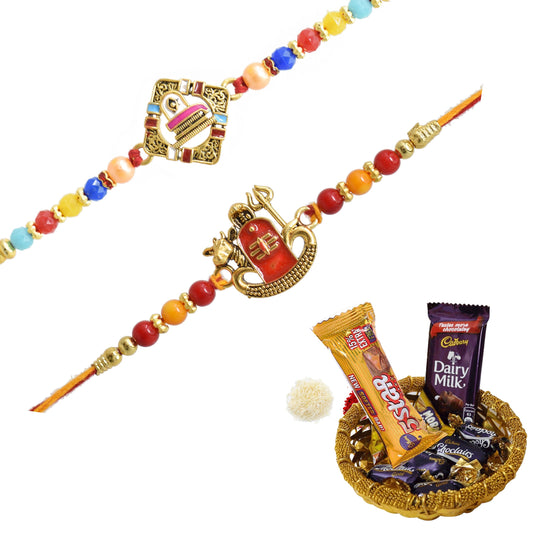 Rakhis,rakhi for brother,rakhi for kids,religious rakhi,chocalate rakhi combo