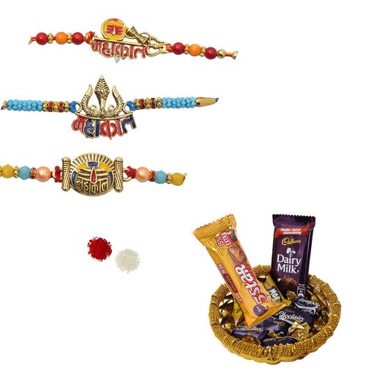 Rakhis,rakhi for brother,rakhi for kids,religious rakhi,chocalate rakhi combo