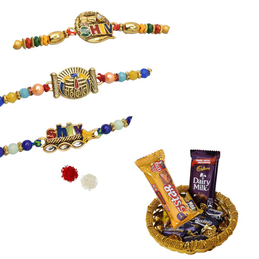 Rakhis,rakhi for brother,rakhi for kids,religious rakhi,chocalate rakhi combo