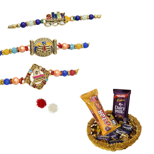 Rakhis,rakhi for brother,rakhi for kids,religious rakhi,chocalate rakhi combo