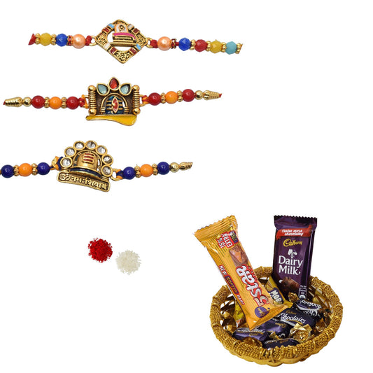 Rakhis,rakhi for brother,rakhi for kids,religious rakhi,chocalate rakhi combo