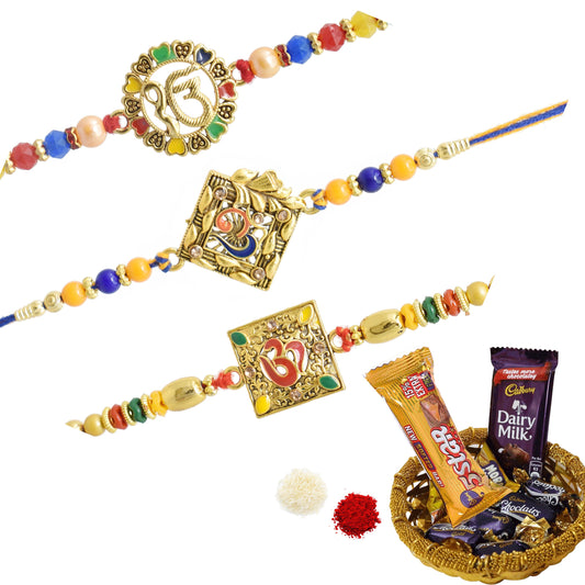 Rakhis,rakhi for brother,rakhi for kids,religious rakhi,chocalate rakhi combo