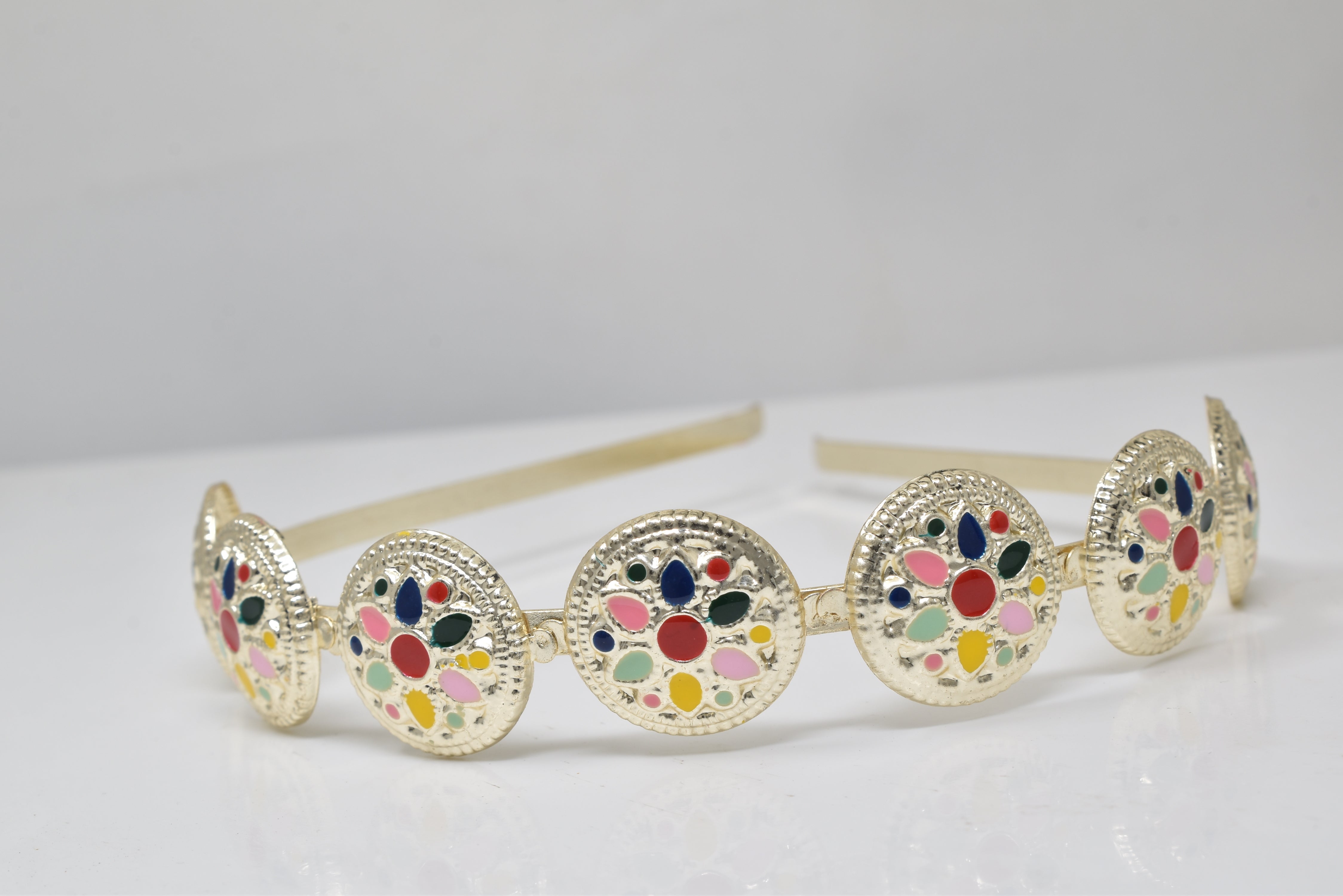 Hairband,Multy colored Kundan Studded hairband,wedding sispatti,sispatti hairband,hairband sispatti,matthapatti hairband,sisful,maangtikka,hair accessory, Matthapatti style Hairband,