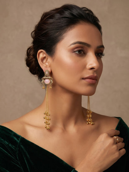 Women Ethnic Oxidised Traditional Statement Earrings for Women