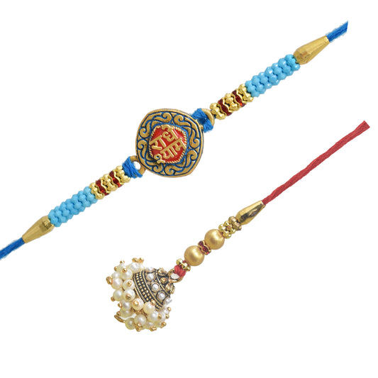 Rakhi, rakhi for brother,Rakhi for Bhaiya Bhabhi,religious rakhi