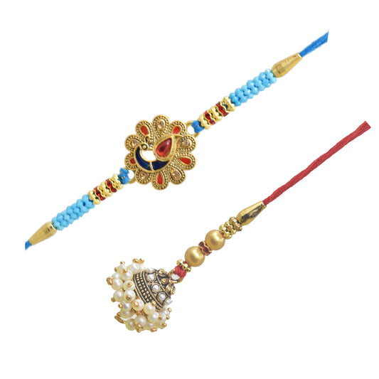 Rakhi, rakhi for brother,Rakhi for Bhaiya Bhabhi,religious rakhi