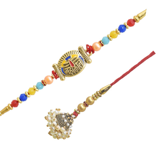 Rakhi, rakhi for brother,Rakhi for Bhaiya Bhabhi,religious rakhi