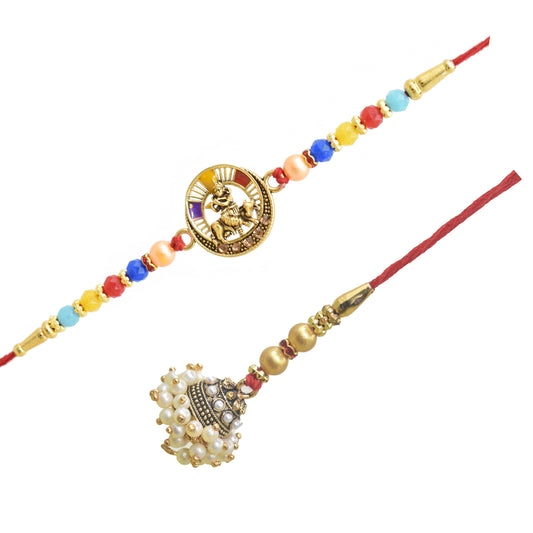 Rakhi, rakhi for brother,Rakhi for Bhaiya Bhabhi,religious rakhi