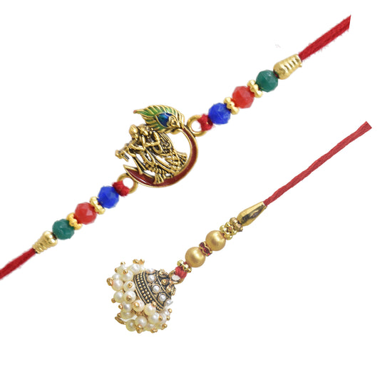 Rakhi, rakhi for brother,Rakhi for Bhaiya Bhabhi,religious rakhi