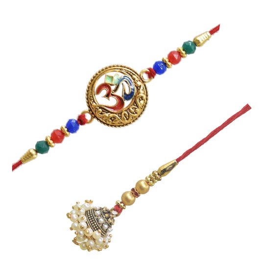 Rakhi, rakhi for brother,Rakhi for Bhaiya Bhabhi,religious rakhi