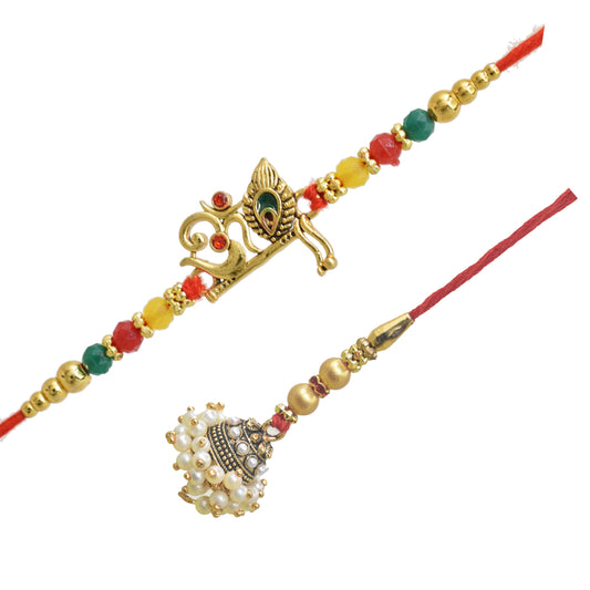 Rakhi, rakhi for brother,Rakhi for Bhaiya Bhabhi,religious rakhi