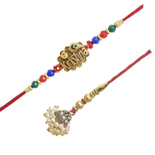 Rakhi, rakhi for brother,Rakhi for Bhaiya Bhabhi,religious rakhi