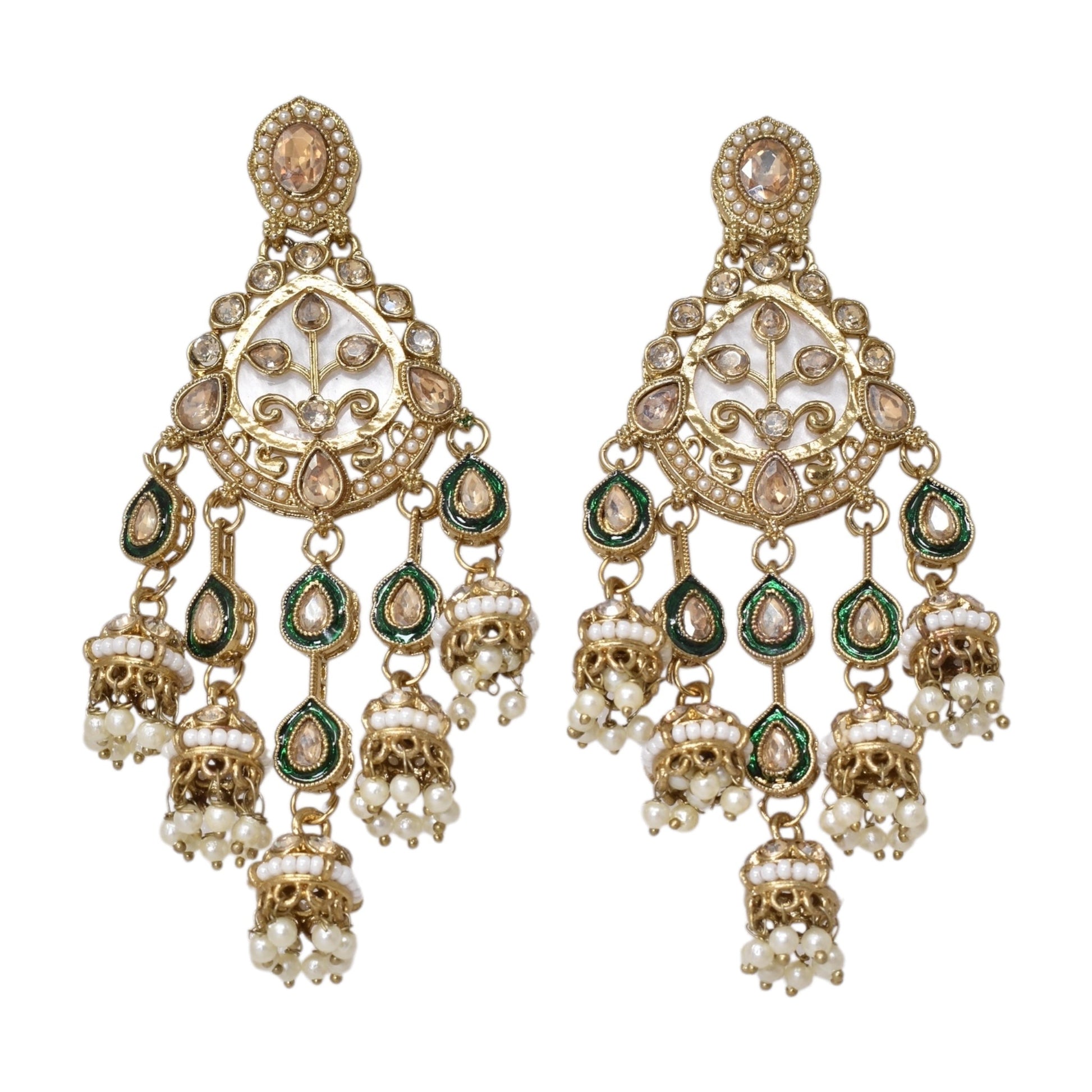 kundan jhumka,meenakari earrings,kahmiri earring,chandbali,chandelier earrings, dome jhumkas,pearl cluster jhumka, long earrings,heavy earrings,big earrings,designer earrings,latest design,new design