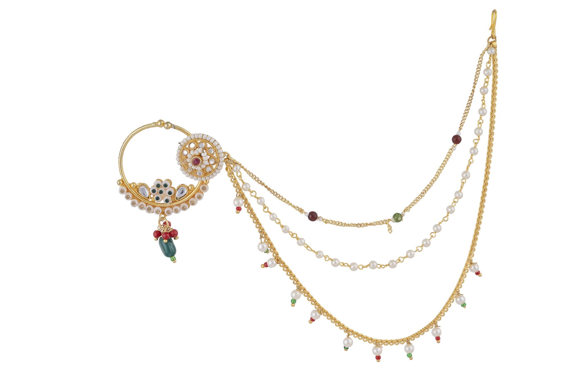 Twinkling Fancy Nath with Chain