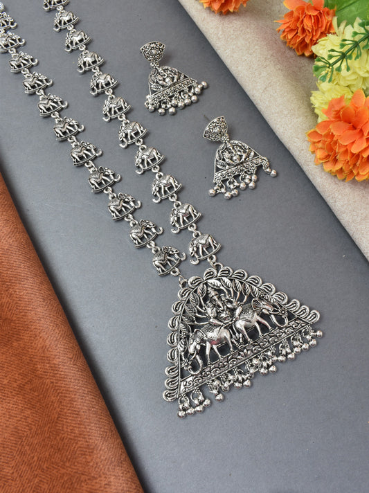jewellery set for girls,Oxidised silver set,oxidised jwellery set,navratri jewellery set,garba jewellery set,Jewellery set,necklace gale ka,german silver necklace,Jewellery set for women,gale ka haar,neklace set,jewelery set for women,Antique designer set,gift ideas for wife