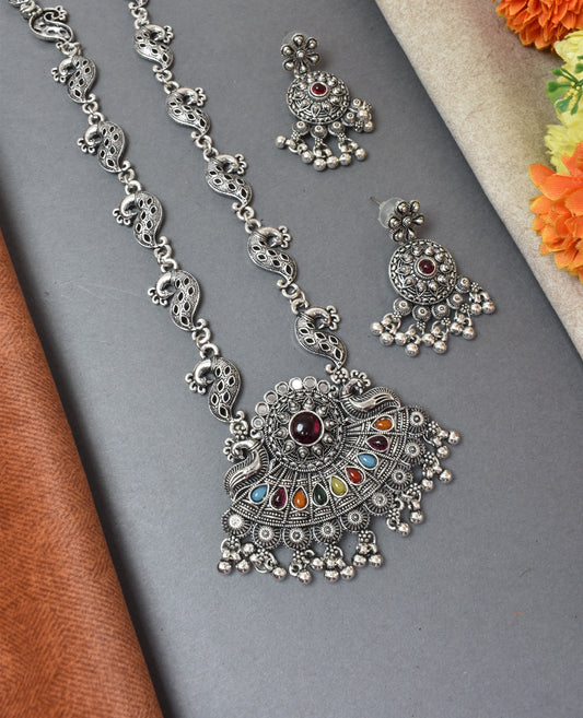 jewellery set for girls,Oxidised silver set,oxidised jwellery set,navratri jewellery set,garba jewellery set,Jewellery set,necklace gale ka,german silver necklace,Jewellery set for women,gale ka haar,neklace set,jewelery set for women,Antique designer set,gift ideas for wife