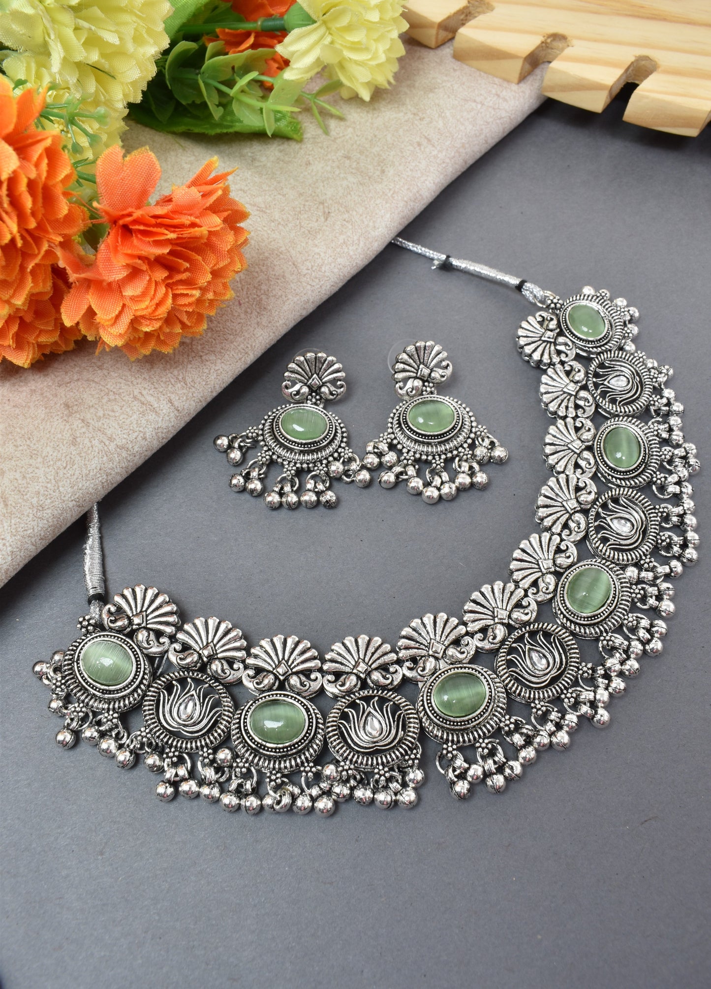 jewellery set for girls,Oxidised silver set,oxidised jwellery set,navratri jewellery set,garba jewellery set,Jewellery set,necklace gale ka,german silver necklace,Jewellery set for women,gale ka haar,neklace set,jewelery set for women,Antique designer set,gift ideas for wife