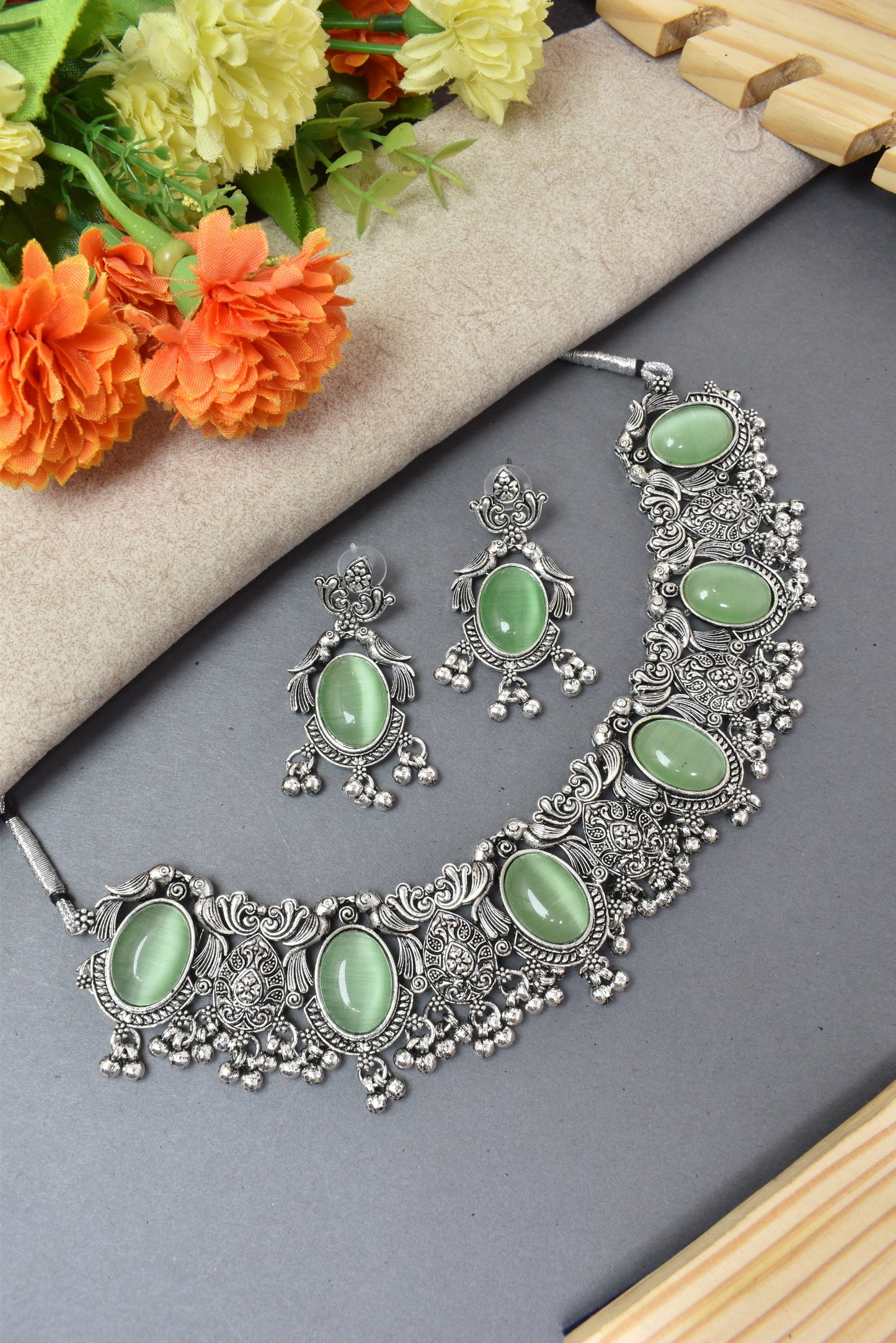 jewellery set for girls,Oxidised silver set,oxidised jwellery set,navratri jewellery set,garba jewellery set,Jewellery set,necklace gale ka,german silver necklace,Jewellery set for women,gale ka haar,neklace set,jewelery set for women,Antique designer set,gift ideas for wife