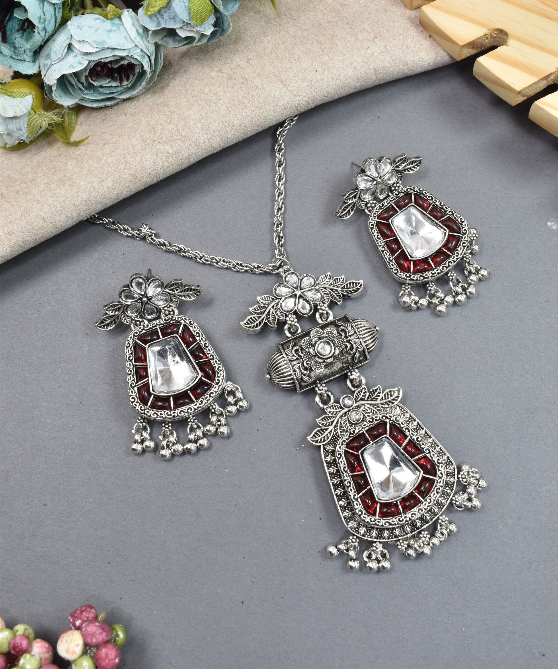 jewellery set for girls,Oxidised silver set,oxidised jwellery set,navratri jewellery set,garba jewellery set,Jewellery set,necklace gale ka,german silver necklace,Jewellery set for women,gale ka haar,neklace set,jewelery set for women,Antique designer set,gift ideas for wife