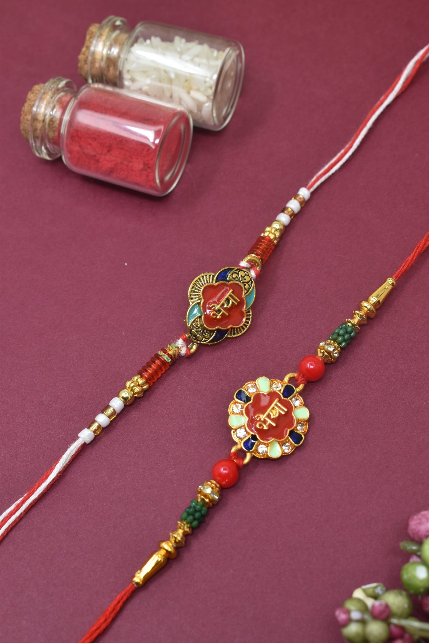 Set of 2 Rakhi
