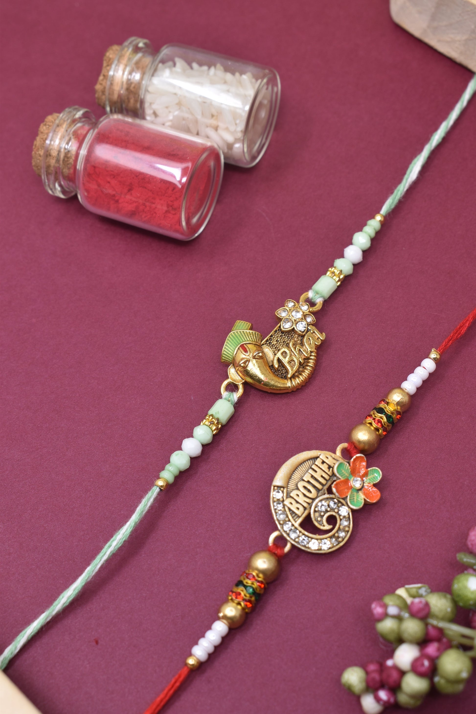 Set of 2 Rakhi