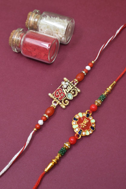 Set of 2 Rakhi