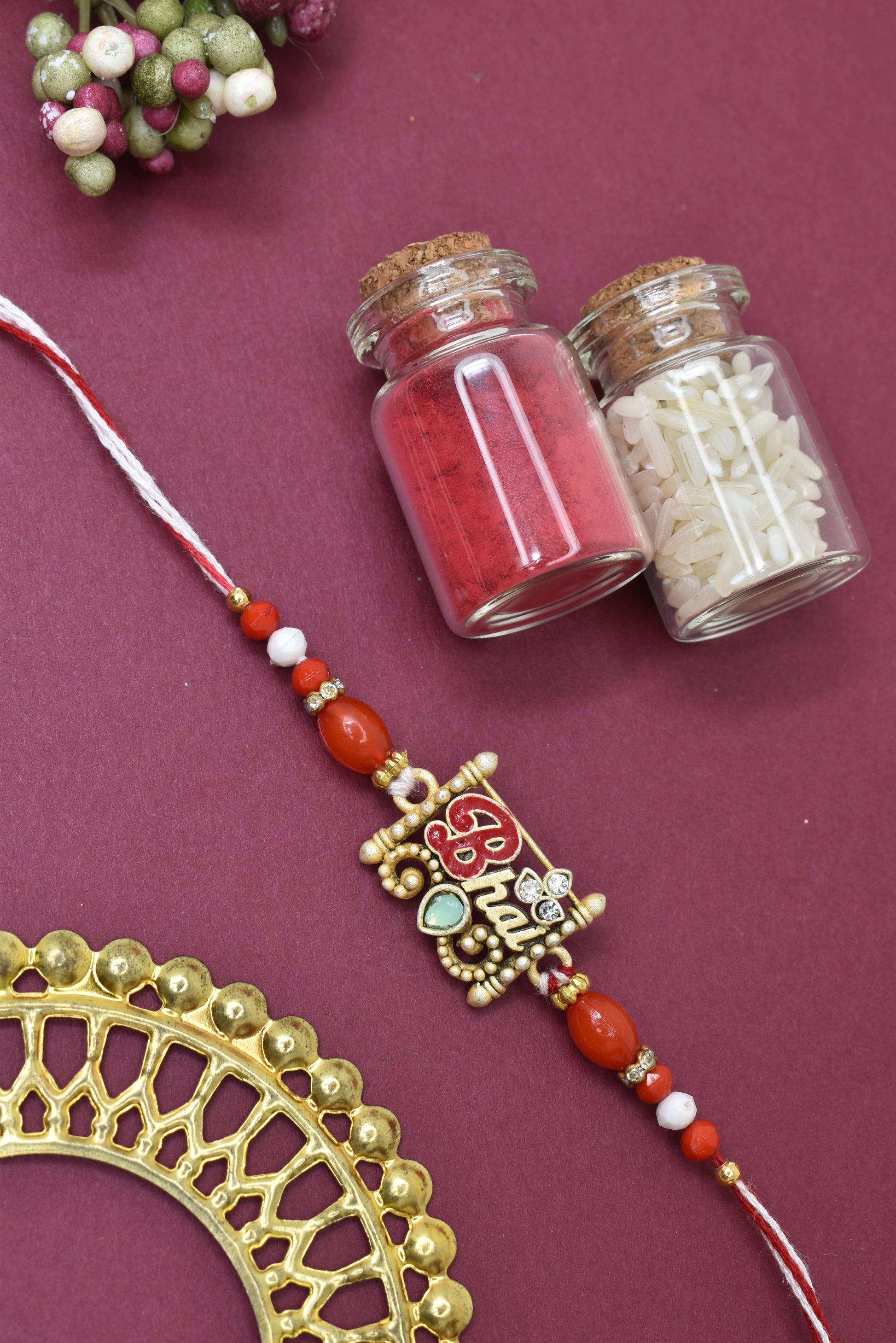 bhaiya rakhi, silver rakhi, bhaiya bhabhi rakhi, couple rakhi