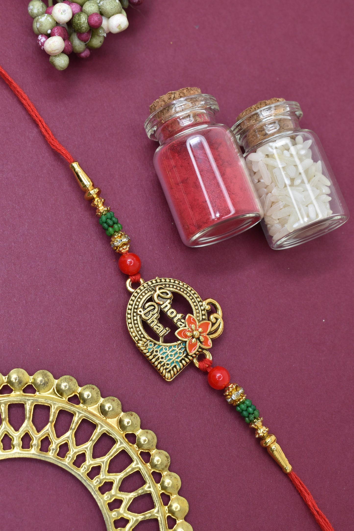 bhaiya rakhi, silver rakhi, bhaiya bhabhi rakhi, couple rakhi