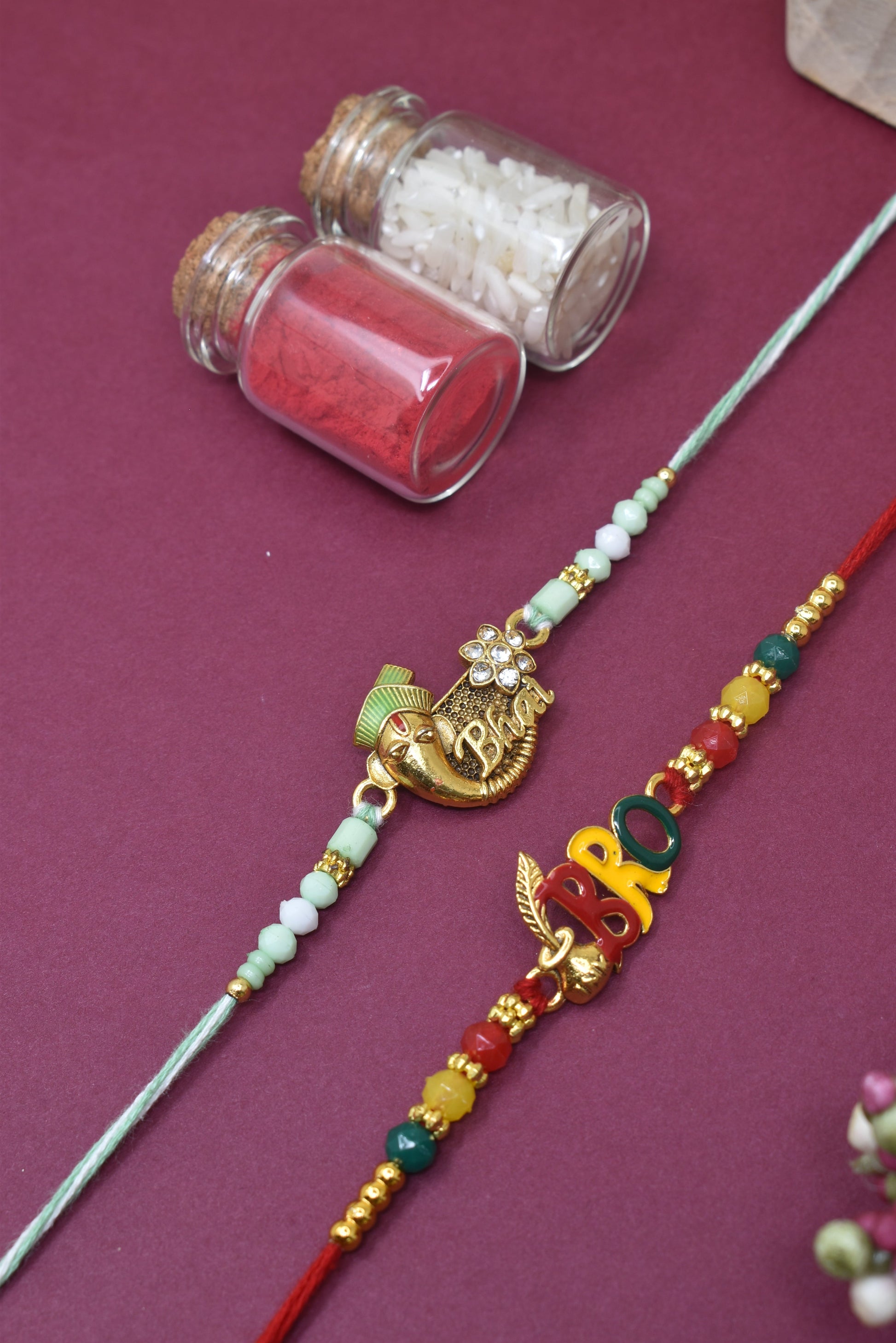 Set of 2 Rakhi