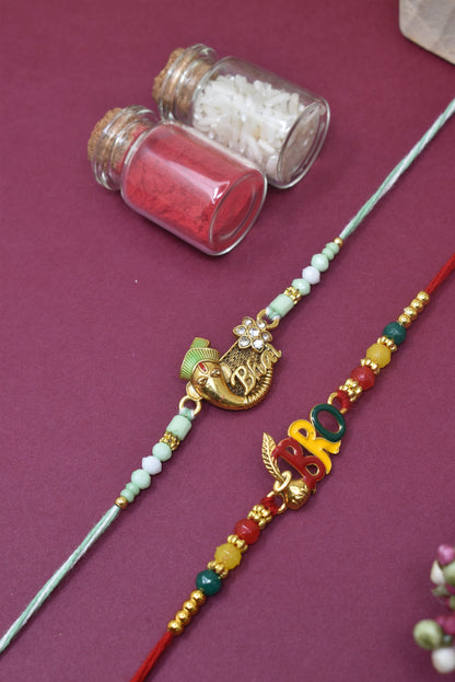 Set of 2 Rakhi