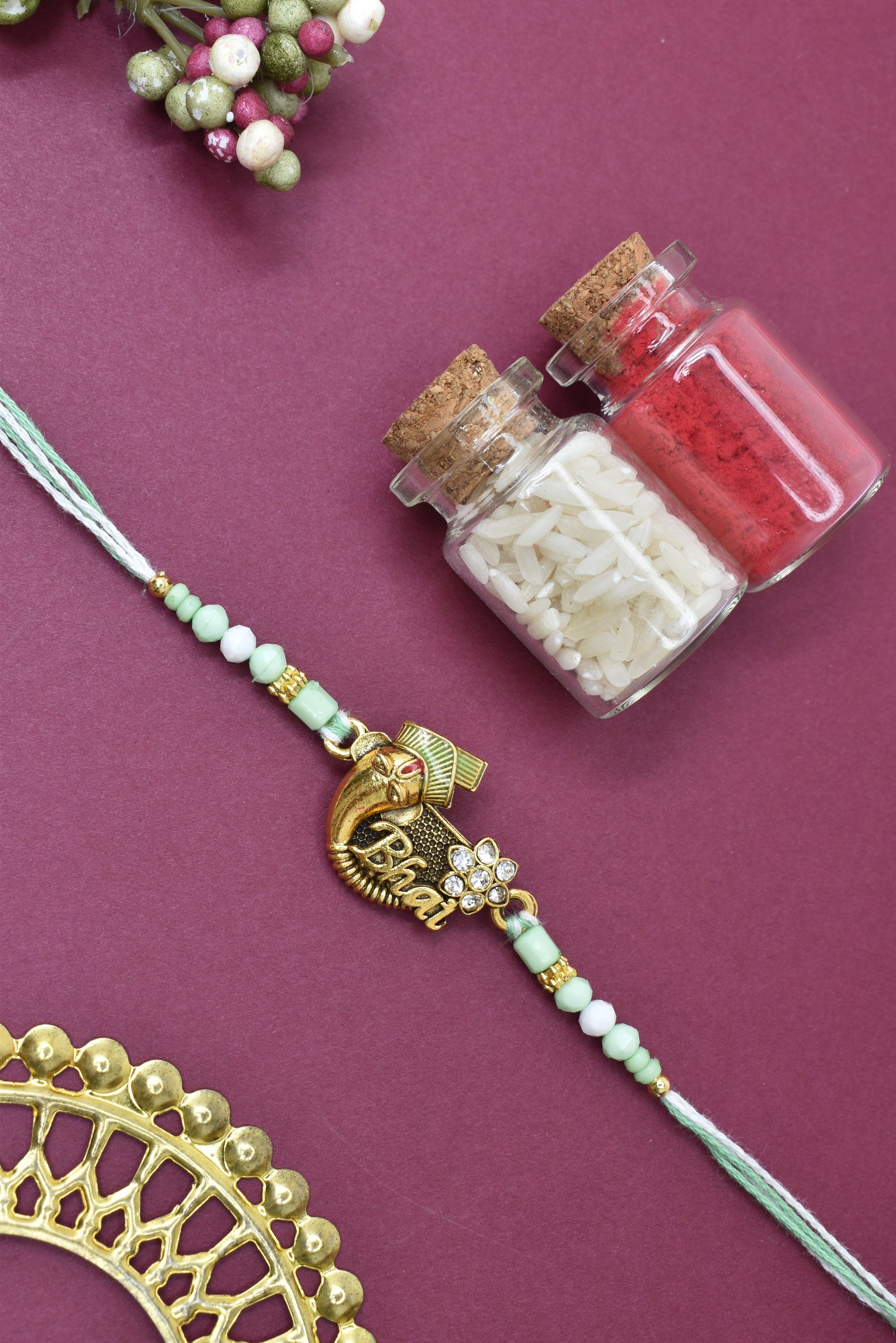 bhaiya rakhi, silver rakhi, bhaiya bhabhi rakhi, couple rakhi