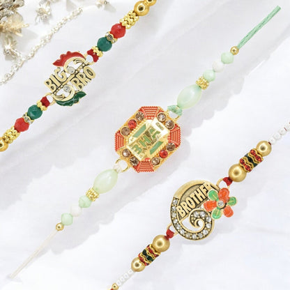 Rakhi with Greeting Card and Box