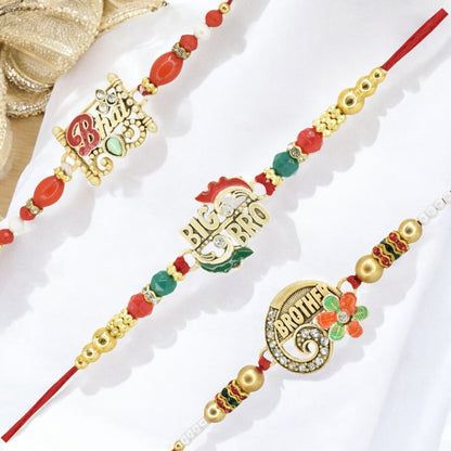 Rakhi with Greeting Card and Box