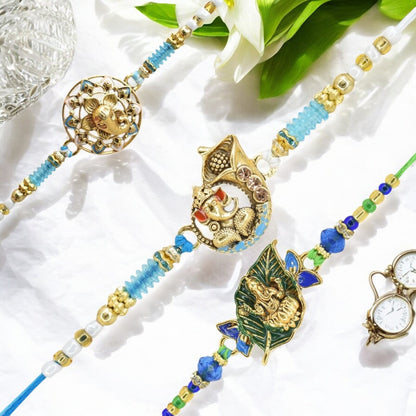 Rakhi with Greeting Card and Box