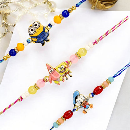 Rakhi with Greeting Card and Box