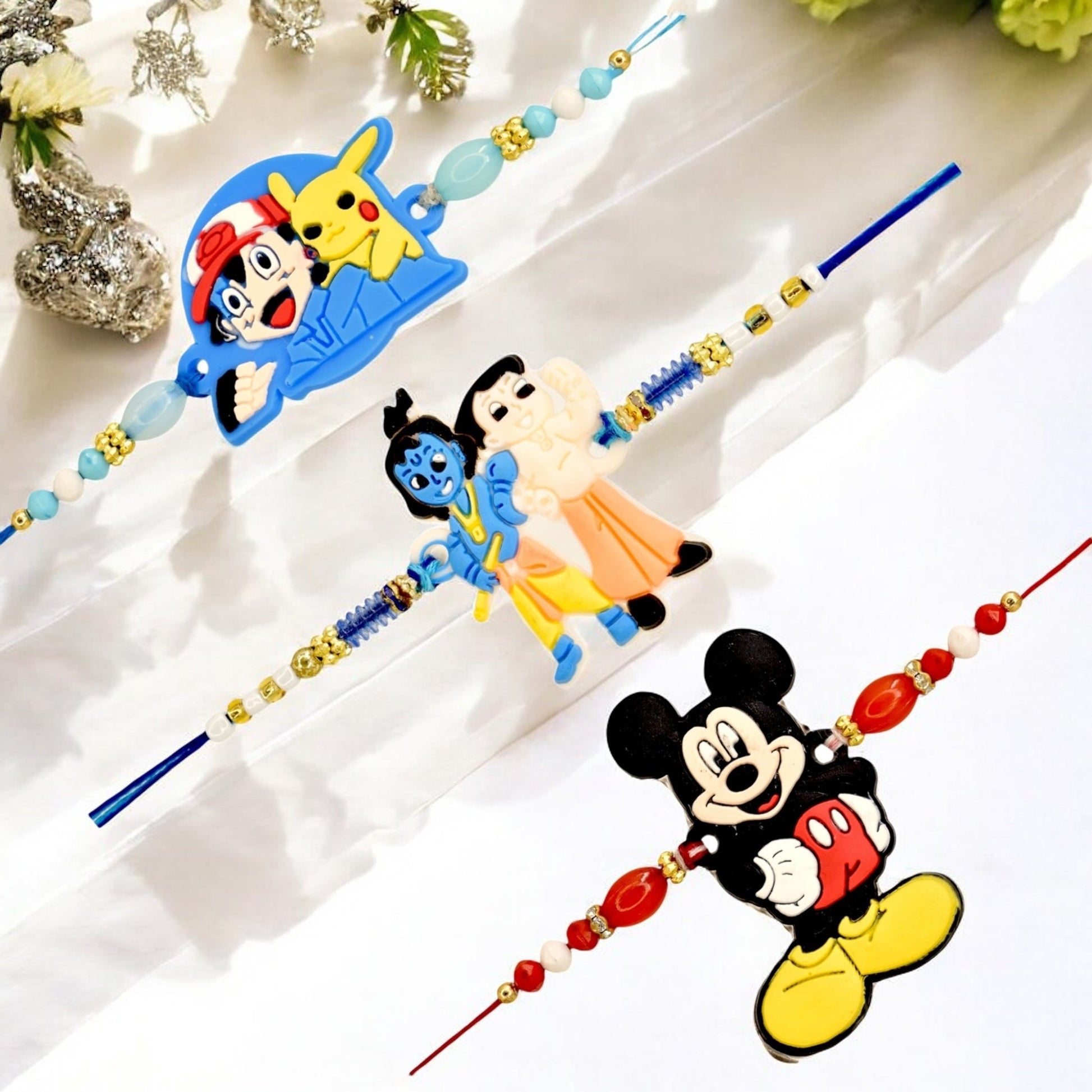 Rakhi with Greeting Card and Box