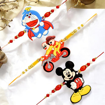 Rakhi with Greeting Card and Box