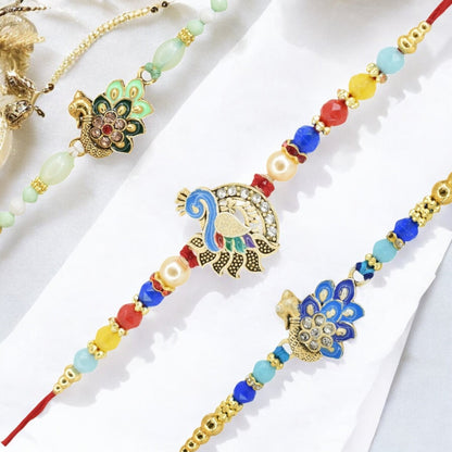 Rakhi with Greeting Card and Box