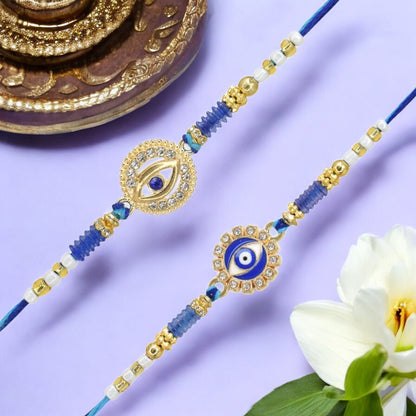 Rakhi with Greeting Card and Box