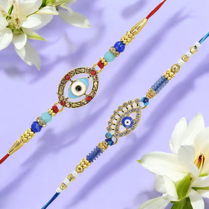 Rakhi with Greeting Card and Box