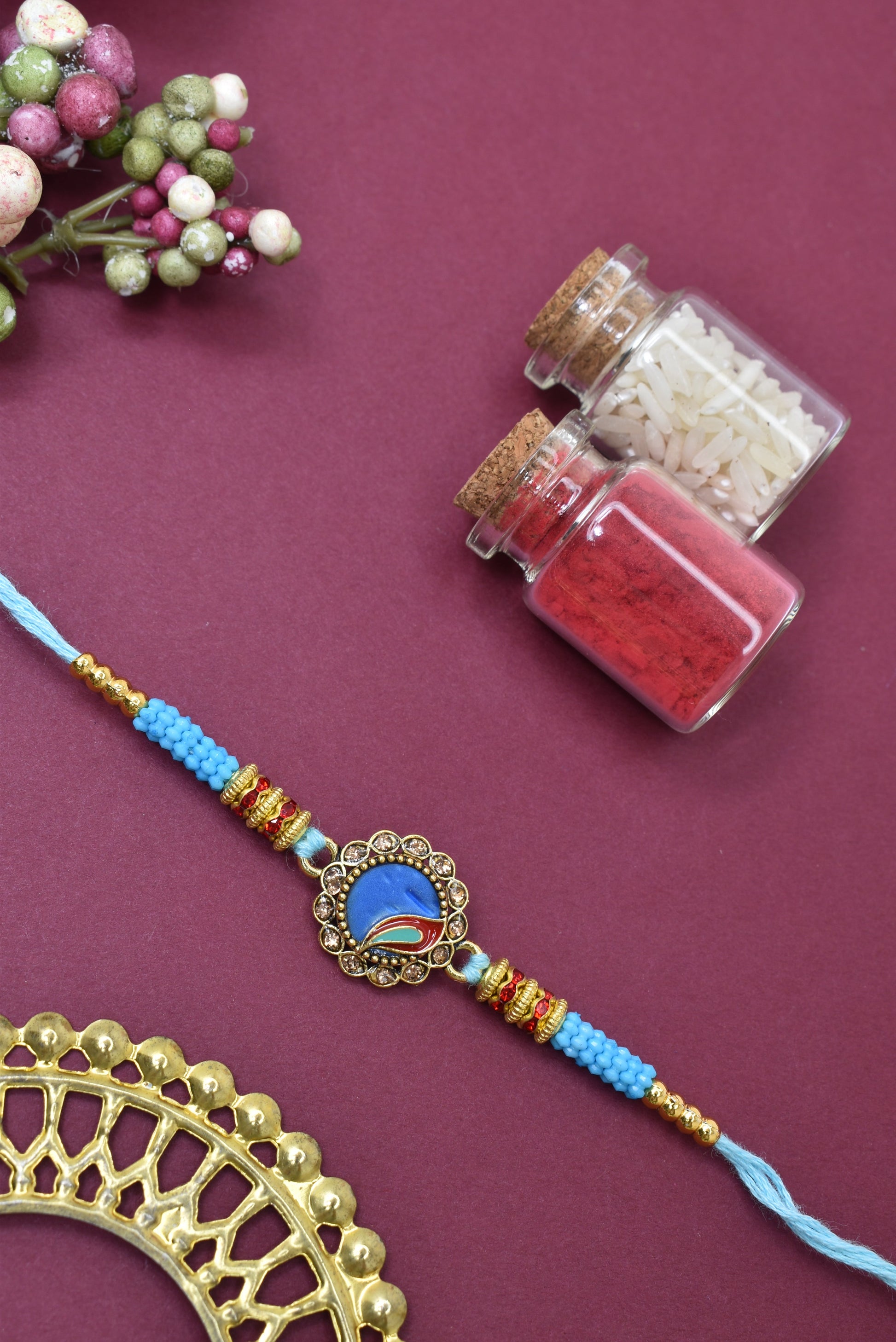 bhaiya rakhi, silver rakhi, bhaiya bhabhi rakhi, couple rakhi