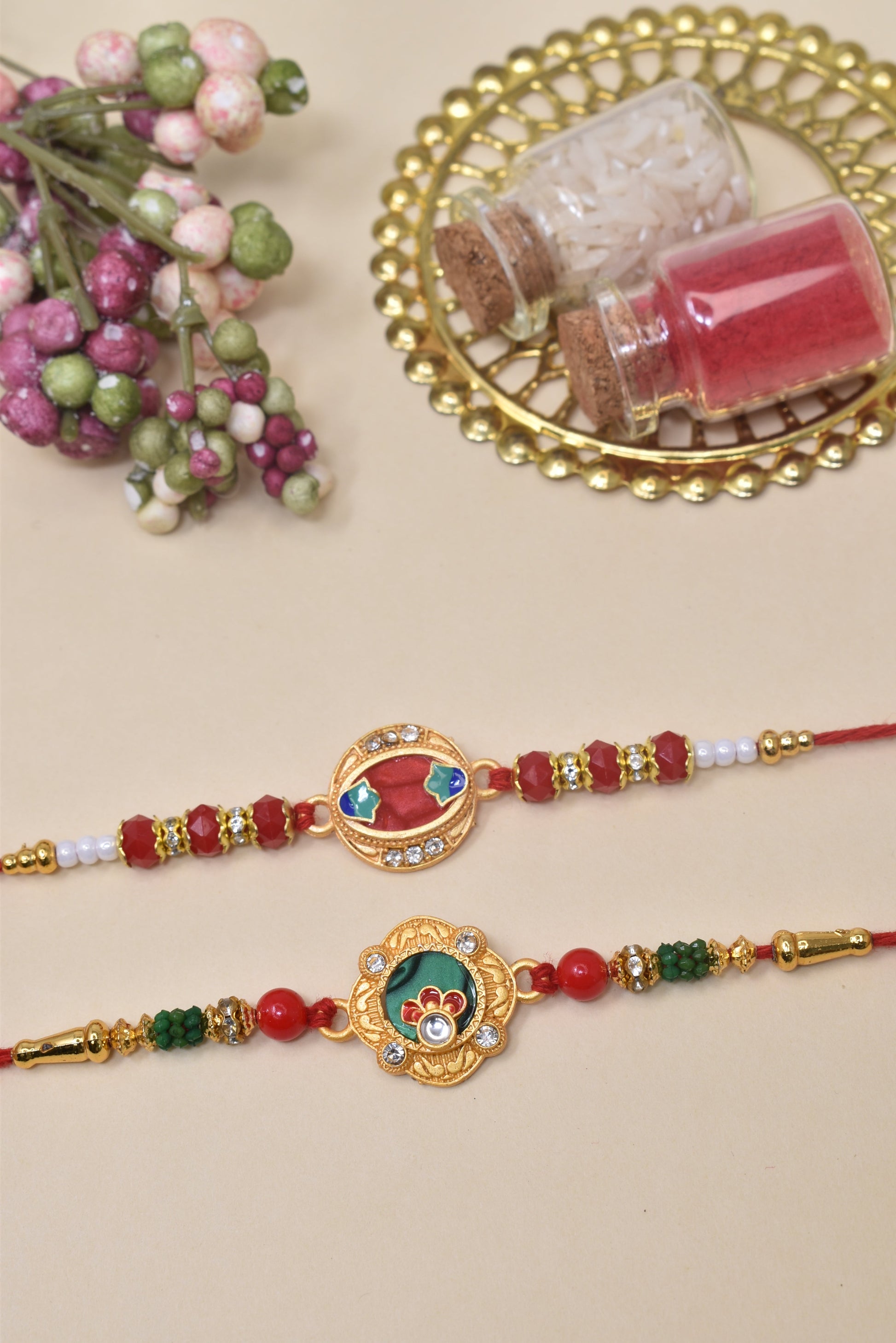 Set of 2 Rakhi
