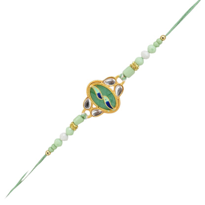 Rakhi with Roli Chawal