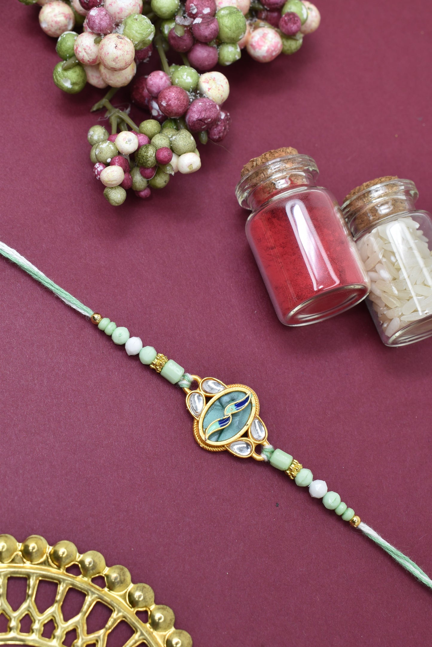 bhaiya rakhi, silver rakhi, bhaiya bhabhi rakhi, couple rakhi